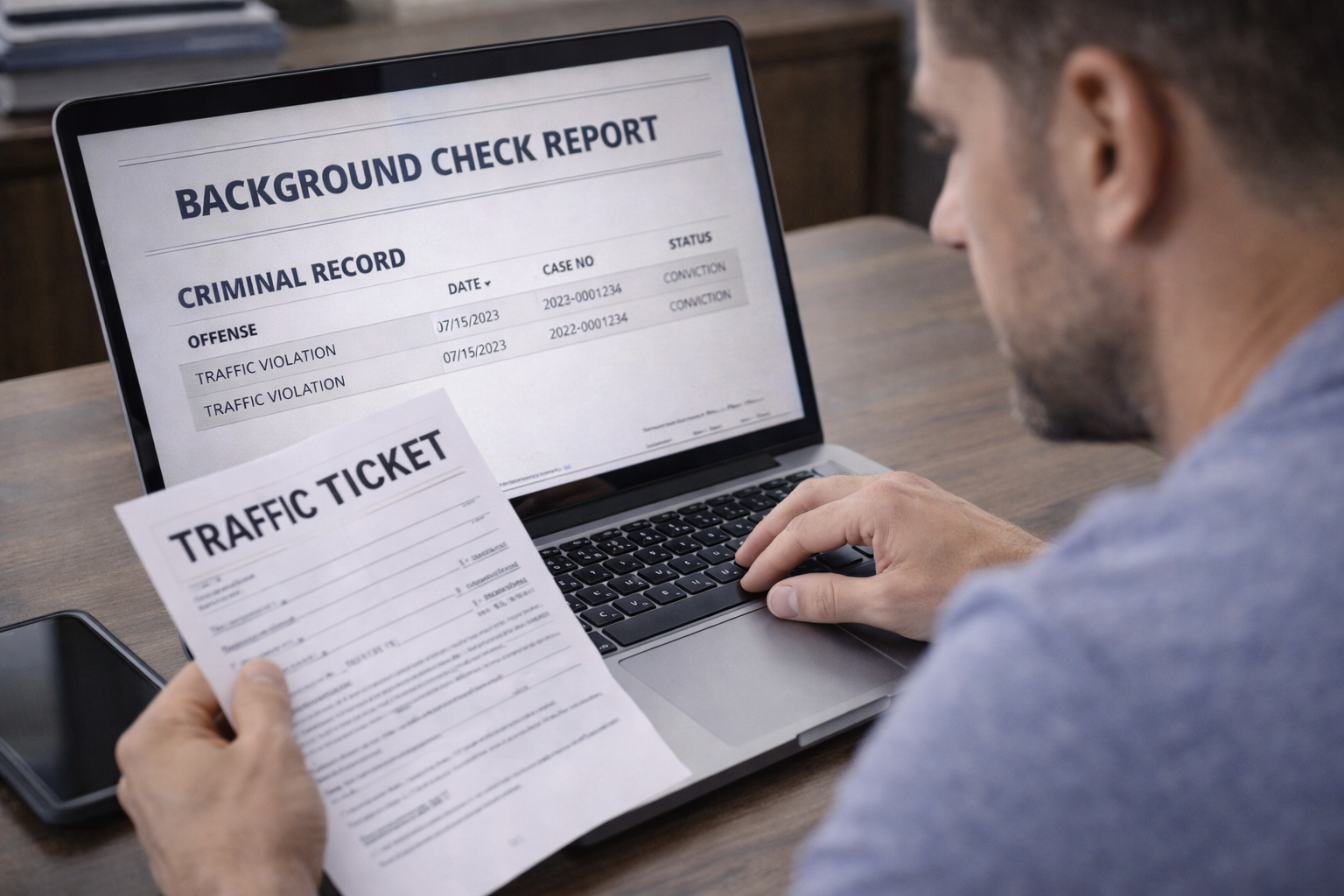 Can a Traffic Ticket Show Up on a Background Check? (What Employers Can See)