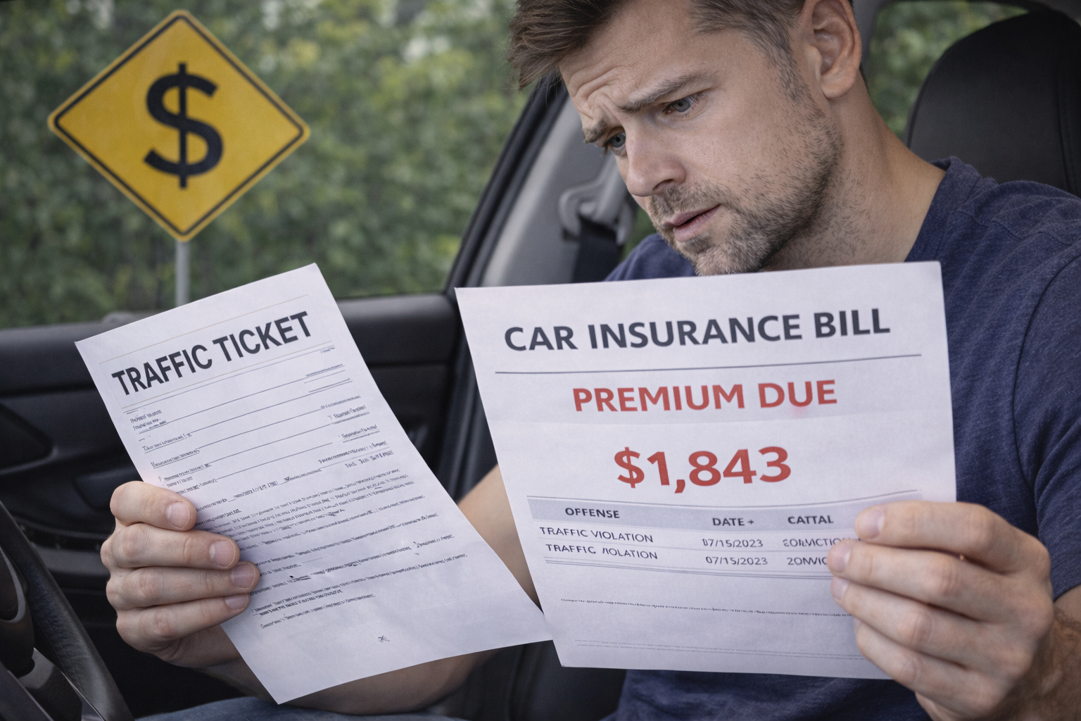 Do Traffic Tickets Affect Your Car Insurance? (How Much It Can Cost You)