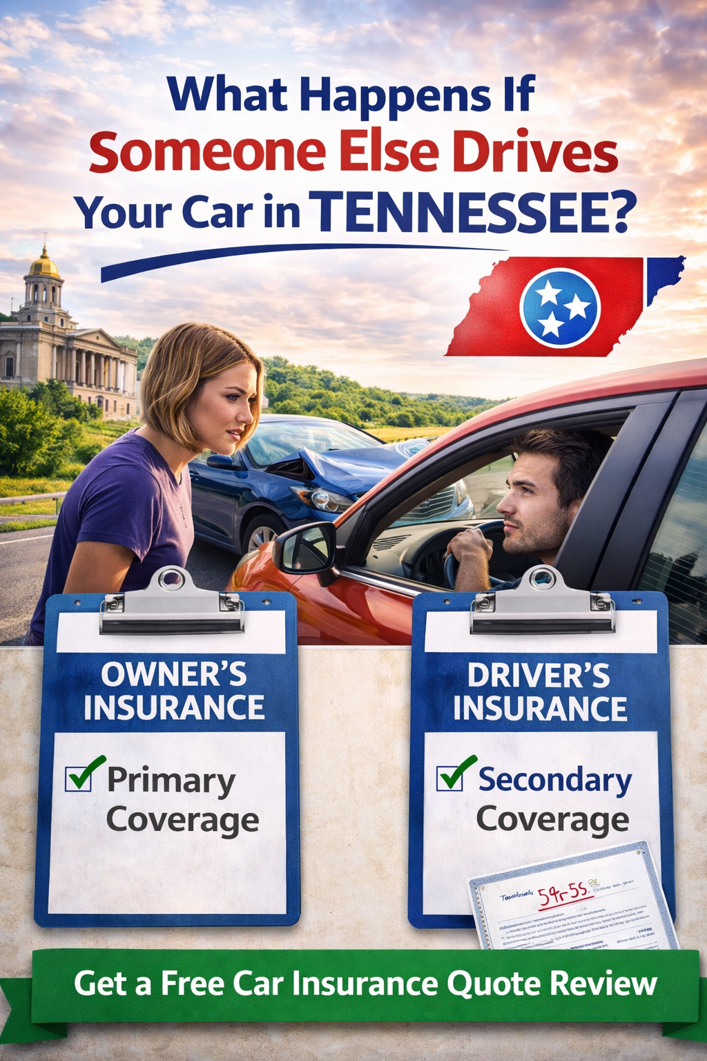 Someone Else Driving Your Car in Tennessee? Here’s Who’s Covered