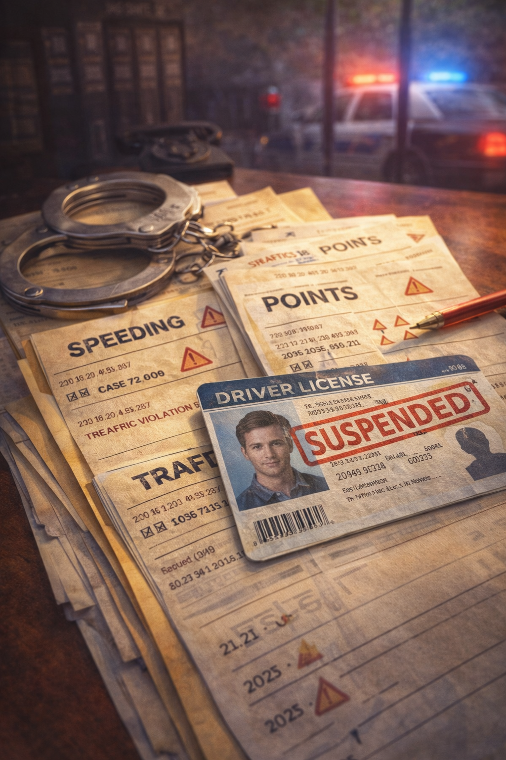 Too Many Traffic Tickets? Here’s What Can Happen Next